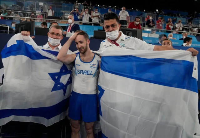 Israelí obtiene medalla de plata en Campeonato Europeo de Gimnasia