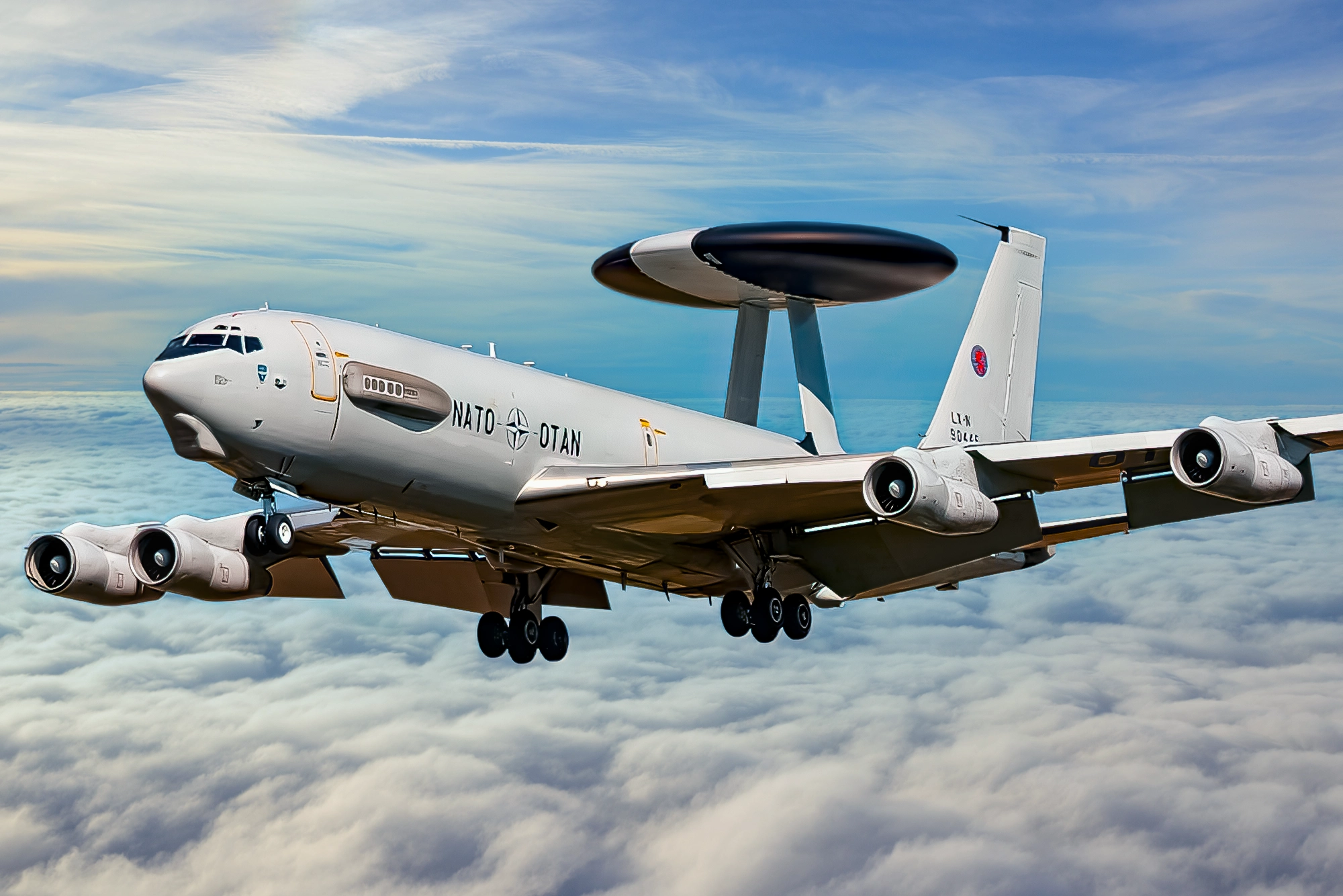 Una mirada más profunda al Boeing E-3 Sentry de Estados Unidos