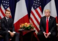 Trump acusa a Macron de complacer a China