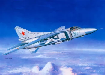 El legendario MiG-23 Flogger: un interceptor implacable en acción