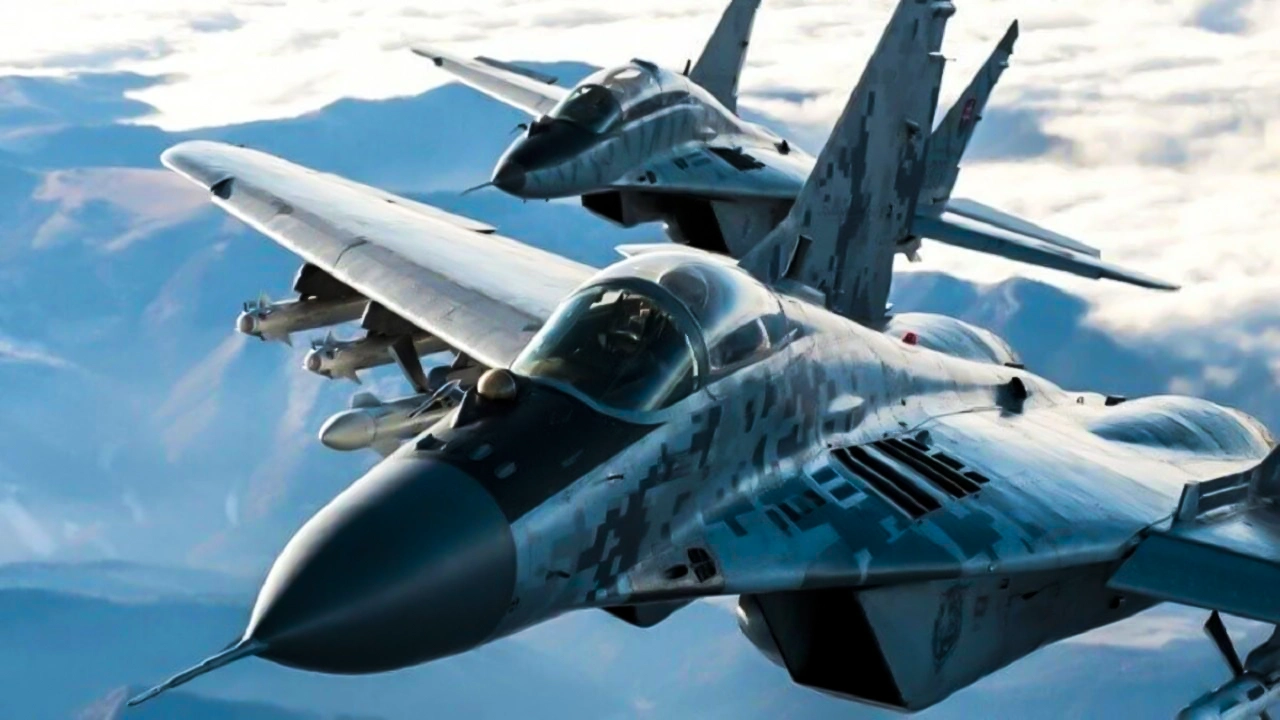 Polonia entrega cazas MiG-29 a Ucrania