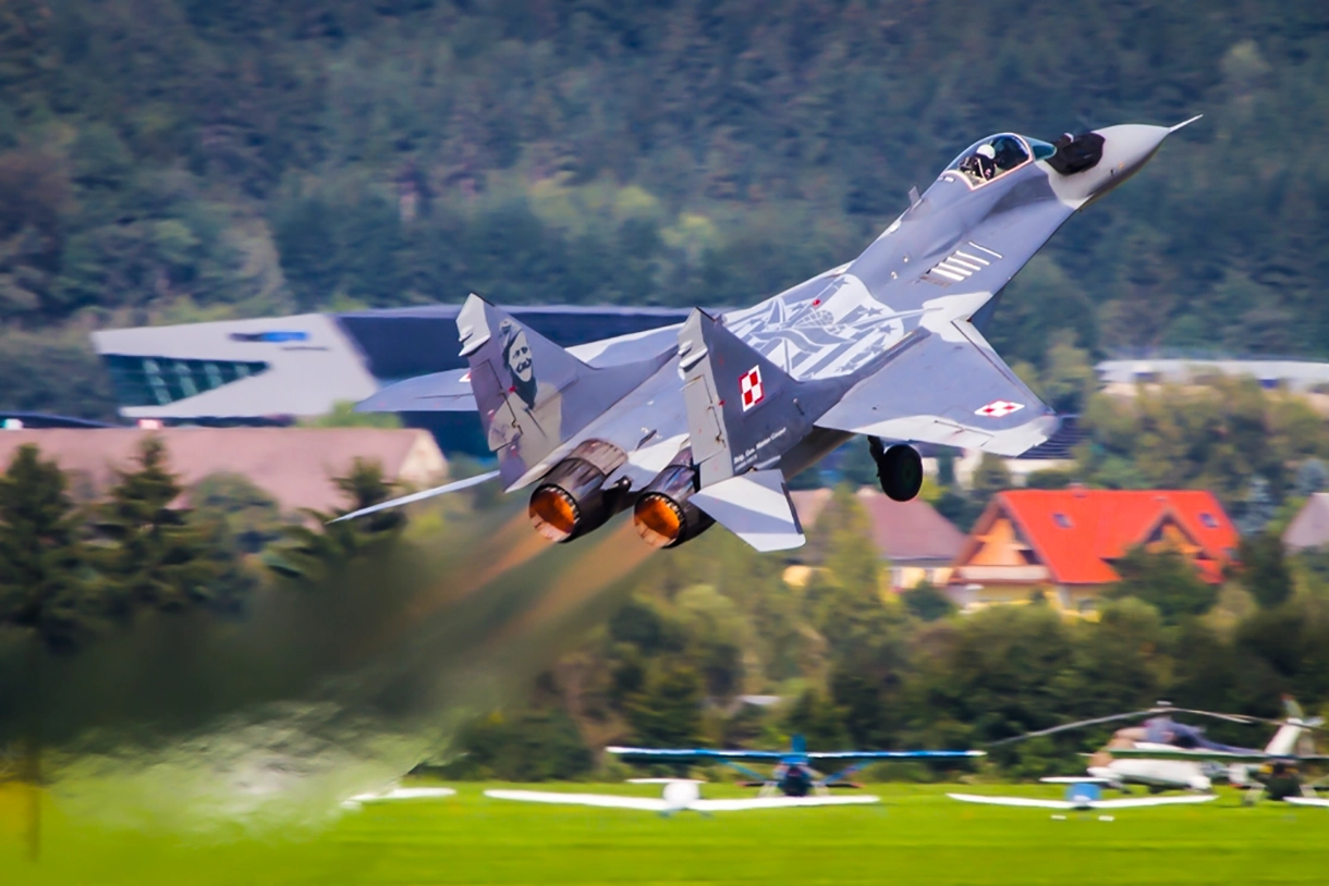 Eslovaquia entrega 13 cazas MiG-29 a Ucrania en apoyo a su defensa