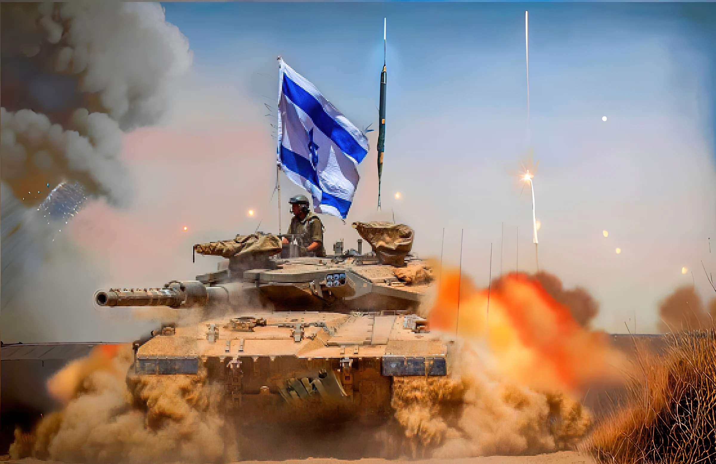 El Merkava israelí: la bestia blindada que ruge en Oriente Medio