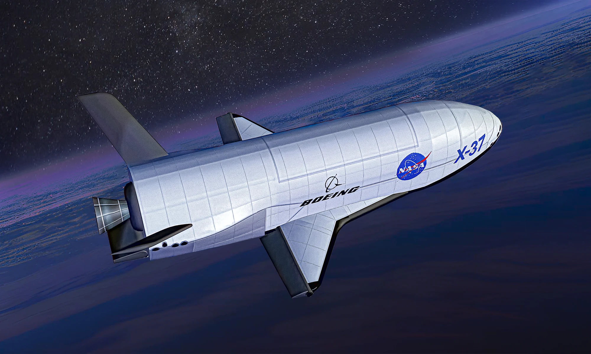 El misterioso X-37B: Una amenaza en el espacio sideral