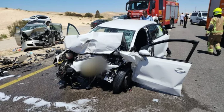 Trágico accidente de tráfico se cobra la vida de un bebé en Israel