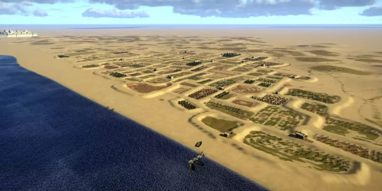 Agricultura en dunas de arena en Caesarea hace 1,000 años