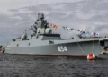 Buque de guerra ruso avistado en un puerto de Arabia Saudita