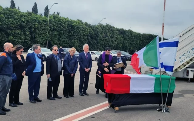 Cuerpo de italiano fallecido en Tel Aviv es repatriado tras atentado terrorista