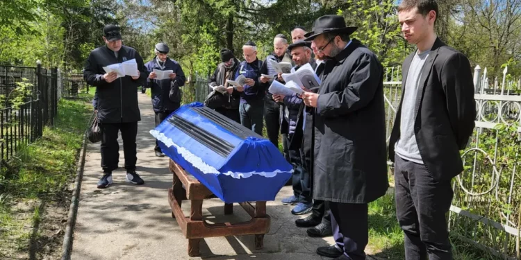 Último adiós a soldado judío desaparecido en Ucrania