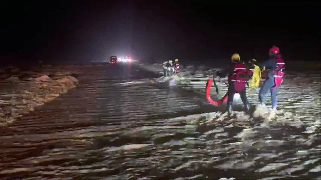 Búsqueda de desaparecidos tras riada sorpresa cerca de Eilat