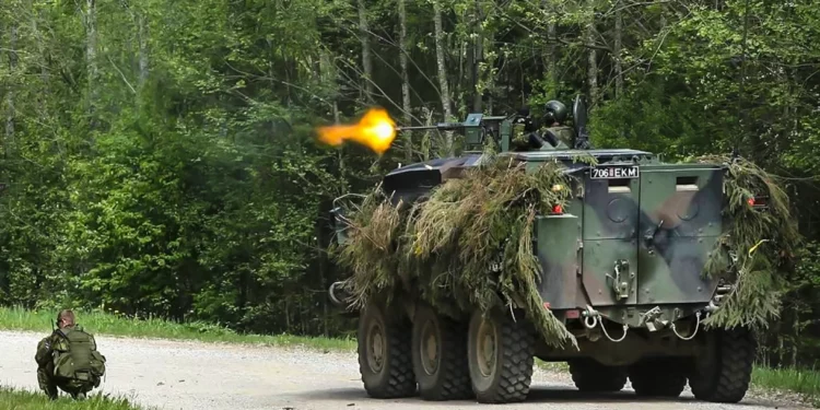 Suecia adquiere 20 vehículos blindados en proyecto europeo conjunto