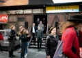 Exhibición de vagón del Holocausto en Times Square