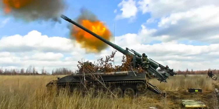 Ucrania destruye obús nuclear en impactante video
