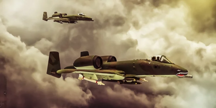 A-10 Warthog: Un cazabombardero imbatible en el campo de batalla