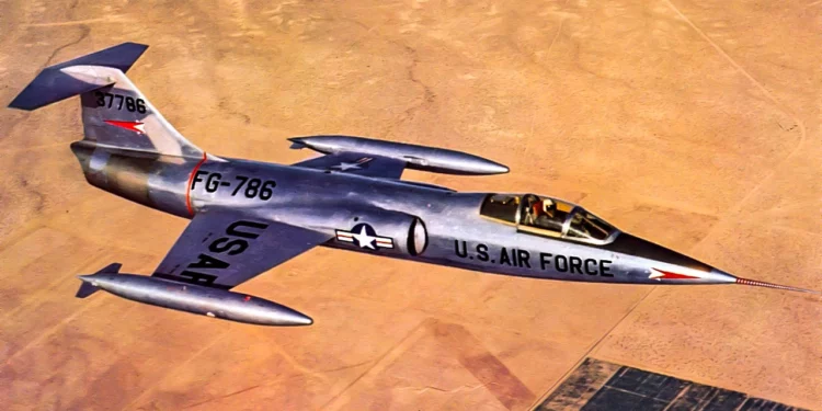 F-104 Starfighter: Un desafío letal para los pilotos