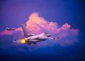 Un motor averiado provocó el aterrizaje forzoso de dos cazas F-16 de la USAF en Japón