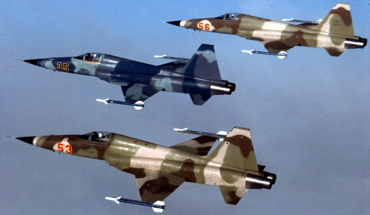 El legado del F-5: Caza ligero con un impacto duradero