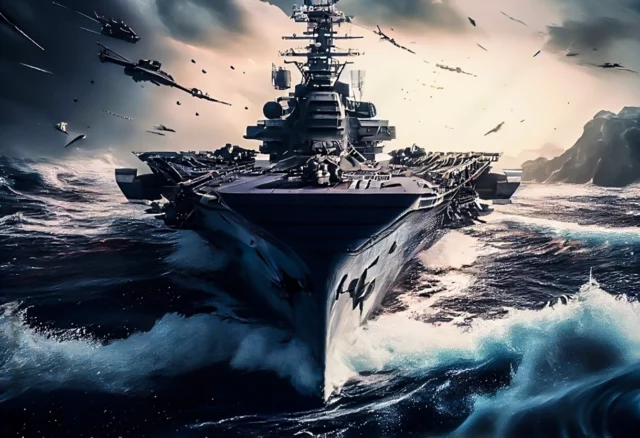 El portaaviones USS George Washington está listo para la acción