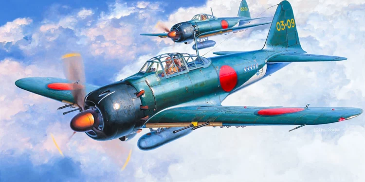 El caza Zero japonés: Un ícono de la Segunda Guerra Mundial