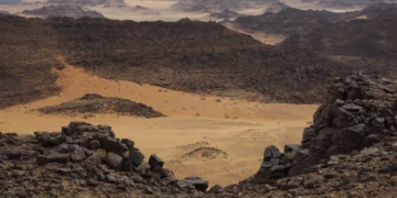 Descubren planos arquitectónicos en el desierto de Jordania y Arabia Saudí