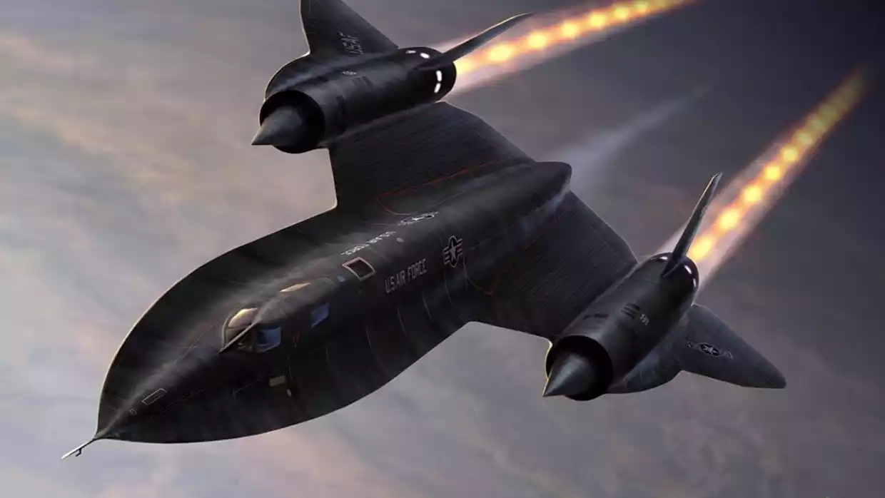 El SR-71 Blackbird establece récords de velocidad en su último vuelo