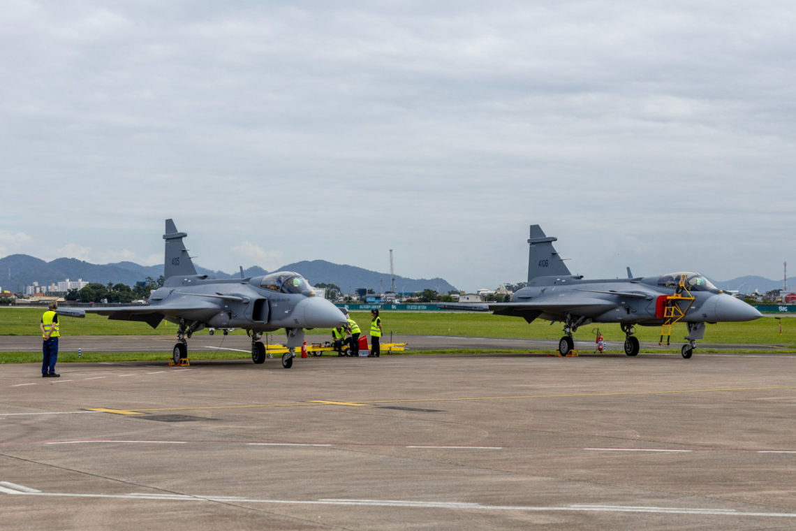 Brasil avanza en la incorporación de cazas Gripen
