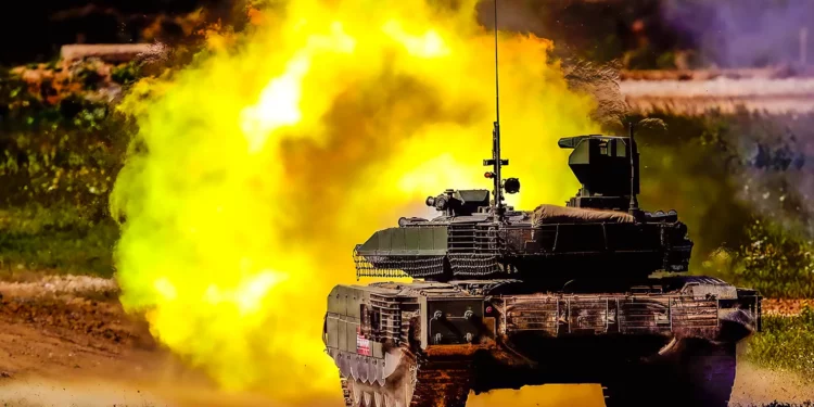 Tanque T-90M de Putin destruido por Ucrania en un impresionante ataque