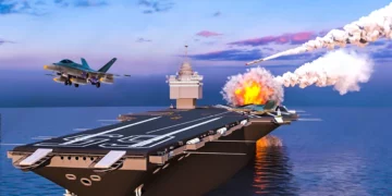 China usaría 24 misiles hipersónicos para aniquilar al grupo de ataque del USS Gerald R. Ford