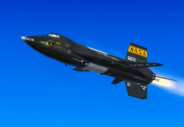 X-15 sigue invicto en 2025 como el avión más veloz y elevado