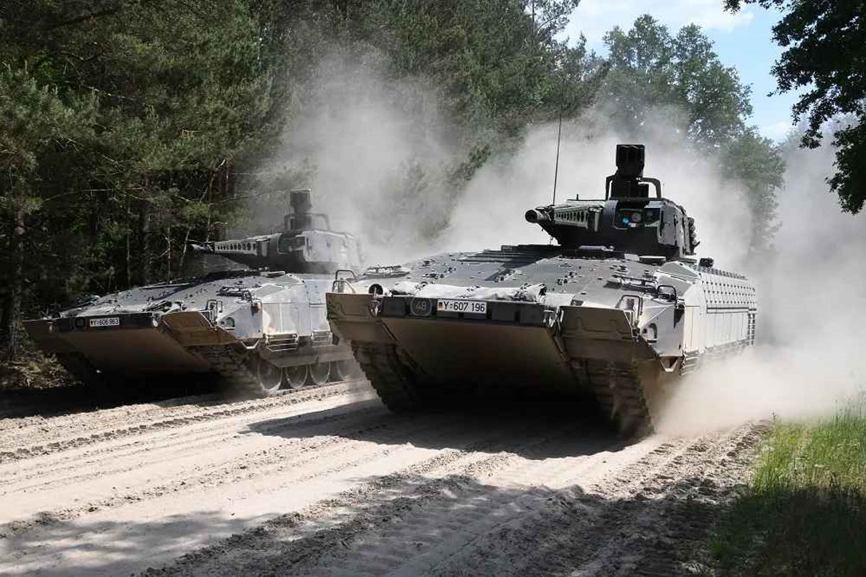basura dominar hardware Alemania refuerza su flota de vehículos de combate Puma