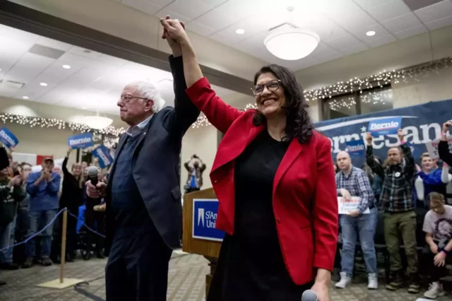 Sanders y Tlaib se unen en acto contra Israel en el Capitolio