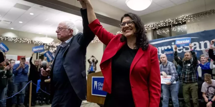 Sanders y Tlaib se unen en acto contra Israel en el Capitolio