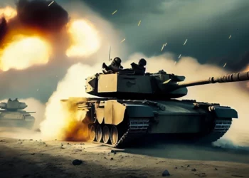 Ucrania utiliza drones para destruir tanques rusos en el campo de batalla