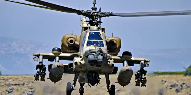 Fuerza Aérea de Israel inmoviliza flota de helicópteros Apache