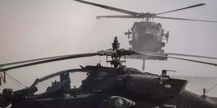 22 soldados estadounidenses heridos en accidente de helicóptero en Siria