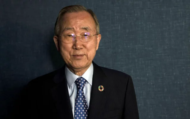 Israel está al borde del apartheid, afirma Ban Ki-moon