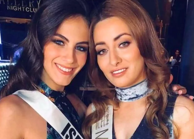 Former Miss Universe from Iraq who was photographed with Miss Israel wants to become a US congressman.