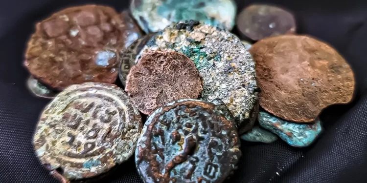 Antiguas monedas israelitas robadas en Jerusalén fueron recuperadas
