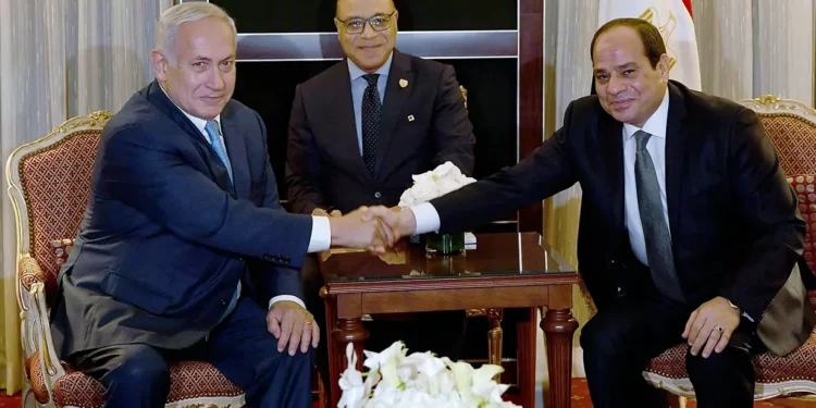 Netanyahu y Sissi dialogan sobre seguridad tras el trágico ataque fronterizo
