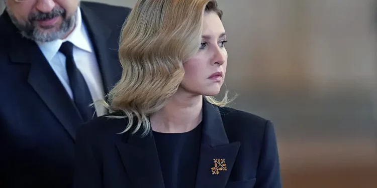 La primera dama Olena Zelenska de Ucrania visitará a Israel