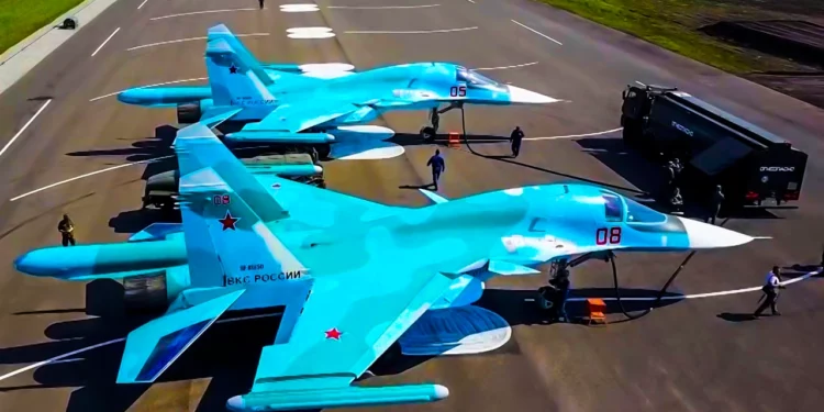 Entregado nuevo lote de cazabombarderos Su-34 a las Fuerzas Aeroespaciales rusas