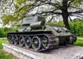 El legendario tanque T-34 en exhibición durante el Día de la Victoria en Moscú