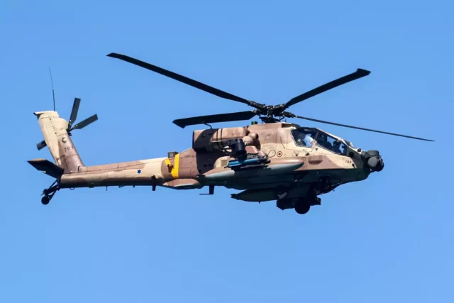 Flota Apache de la Fuerza Aérea Israelí vuelve al servicio