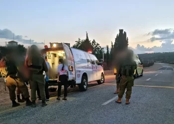 Terroristas palestinos atropellan y hieren a dos soldados FDI