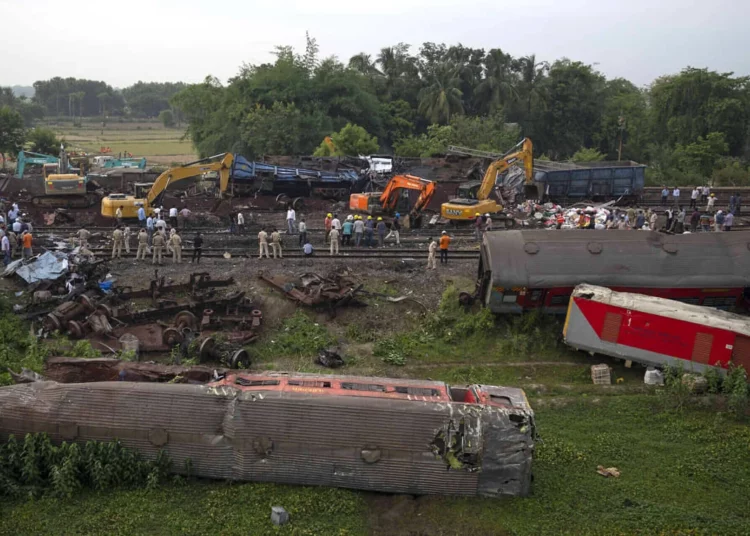 Rescue work ended after rail disaster in India that claimed more than 300 lives