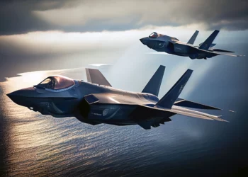 Los cazas furtivos F-35 rodean a Rusia