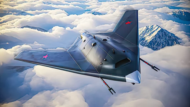 El primer S-70 Okhotnik furtivo de serie ruso llegará en 2024