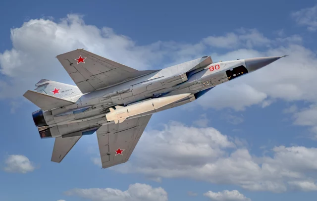 Los MiG-31 paralizan la producción de artillería ucraniana