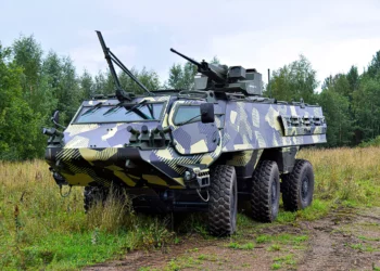 Patria 6x6: Primera flota de vehículos blindados llega a Suecia