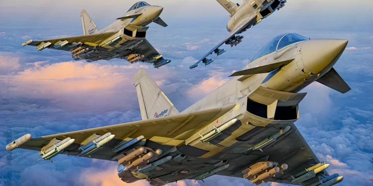 Eurofighter Typhoon: Leonardo anuncia mejoras de supervivencia